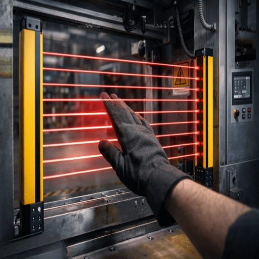 Why Standard Safety Light Curtains Fail in Washdown and Harsh Environments
