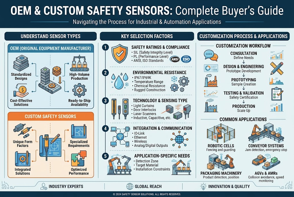 Custom Rugged Sensor OEM & Custom Safety Sensors: Complete Buyer's Guide - QJKH