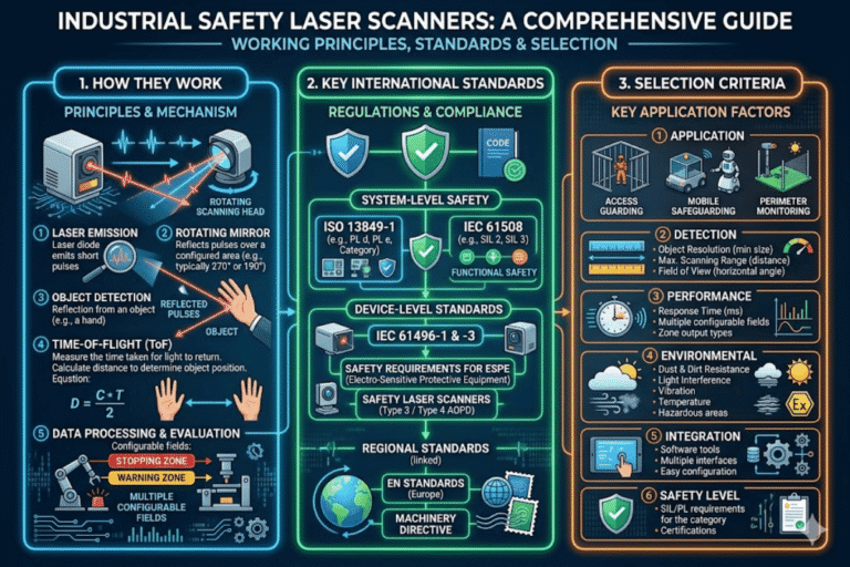 Industrial Safety Laser Scanners How They Work, Standards & Selection