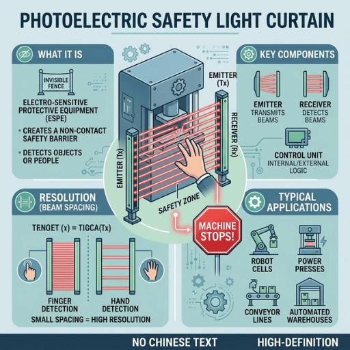 What Is a Photoelectric Safety Light Curtain