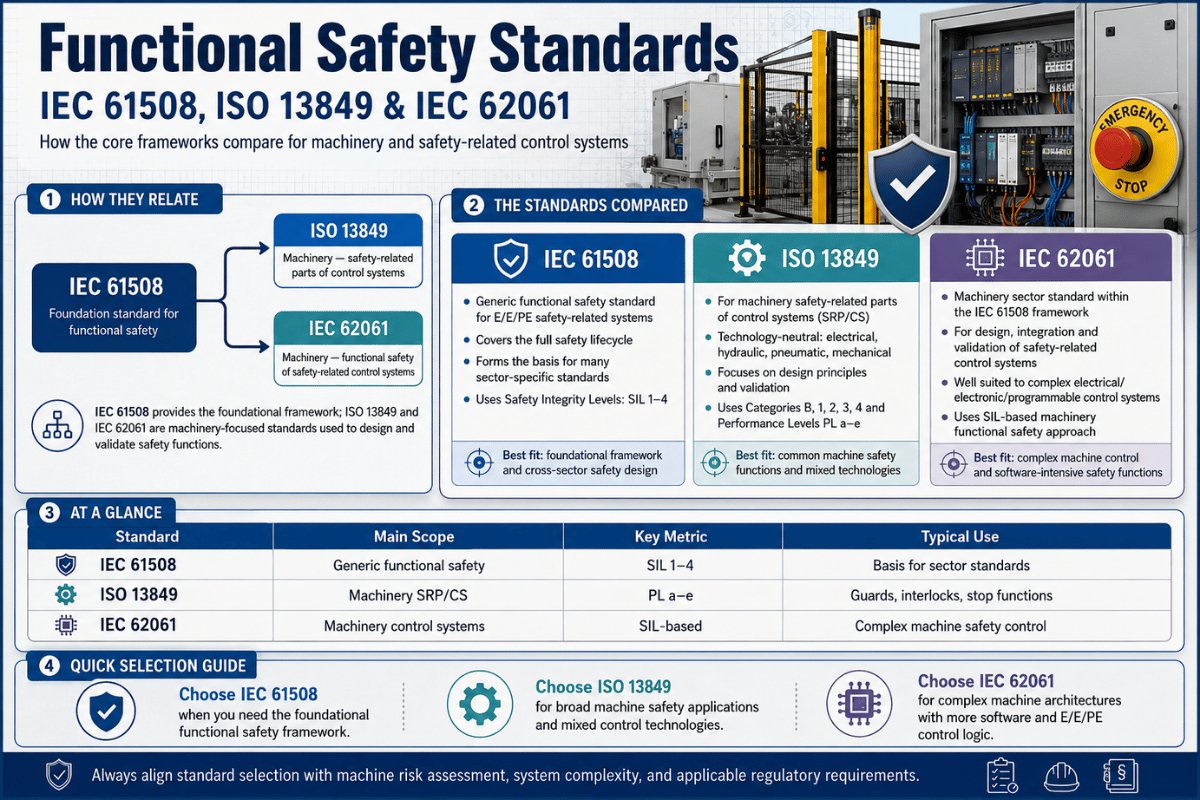 QJKH functional safety standards and machine safety resources