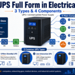 UPS Full Form in Electrical: 3 Types & 4 Components