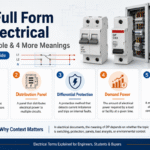 DP Full Form in Electrical: Double Pole & 4 More Meanings