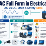 AC Full Form in Electrical: AC vs DC, Uses & Safety (2026)