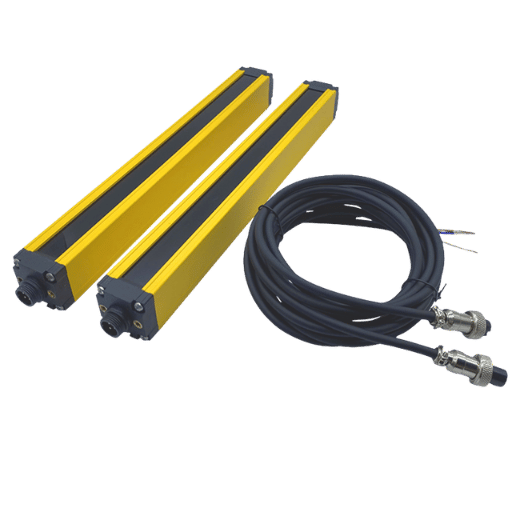 Wiring a Light Curtain to a Safety Relay (Guardmaster, PNOZ)
