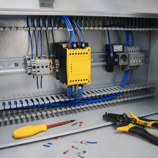 How to Wire a Safety Relay, Step by Step