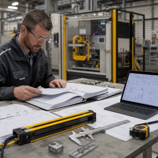 The Safety-Distance Standard Matrix: ISO 13855 vs ISO 13857 vs ANSI B11.19