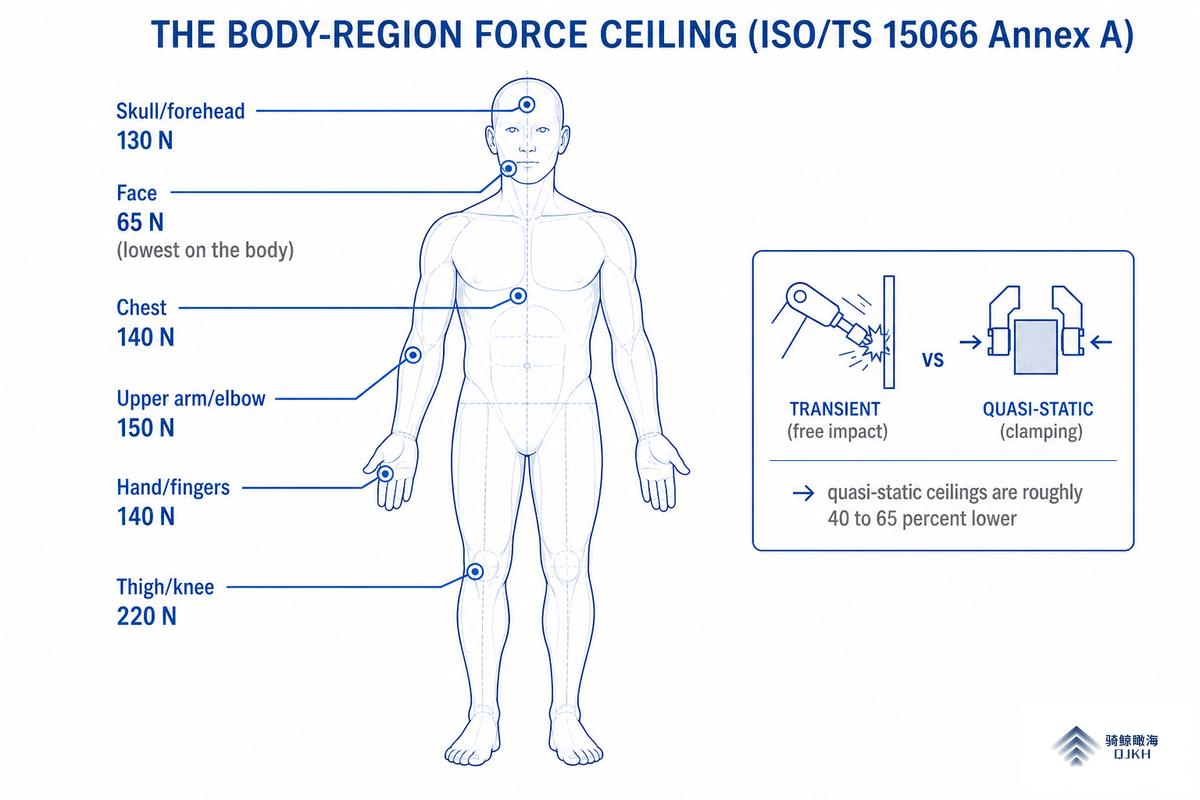 Power & Force Limiting: The Body-Region Force Ceiling — QJKH