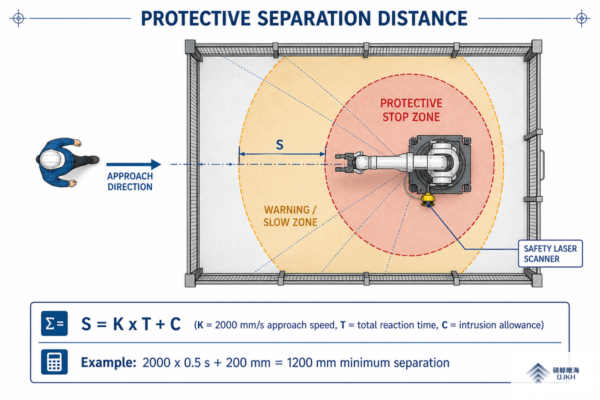 Speed & Separation Monitoring: Letting a Cobot Run Faster — QJKH