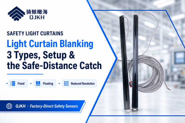 Light Curtain Blanking: 3 Types, Setup & Safe Distance