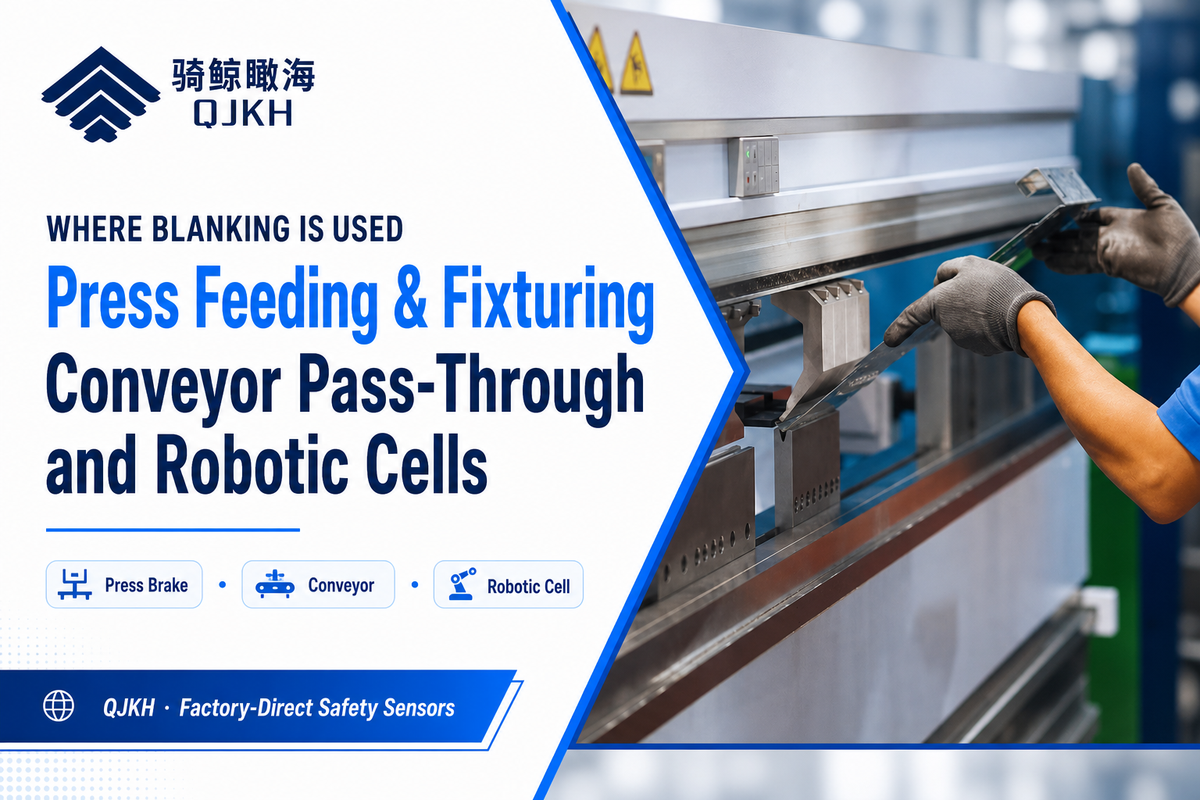 Where Blanking Is Used: Press Feeding, Conveyors, and Fixturing — QJKH